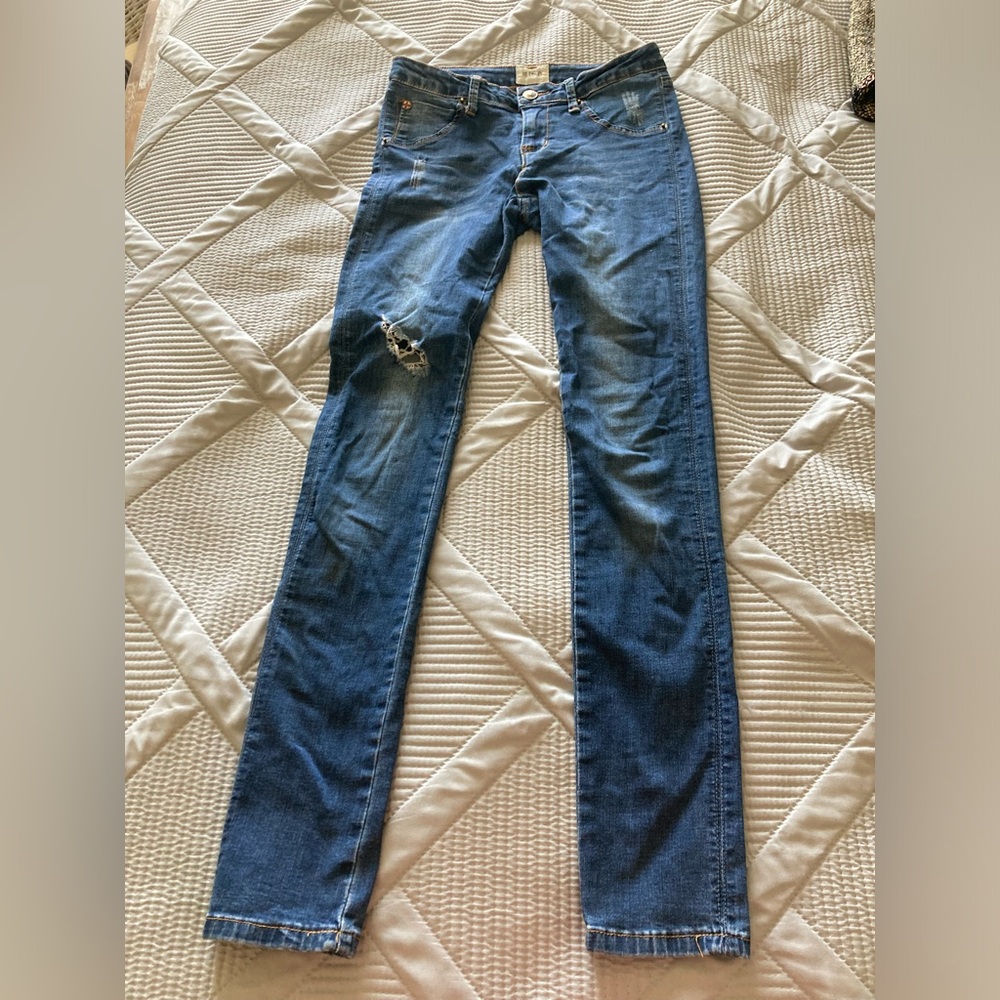 Hudson jeans for women size 14 skinny jeans.